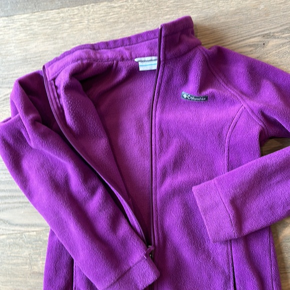 Purple Columbia fleece NWOT - Picture 3 of 3